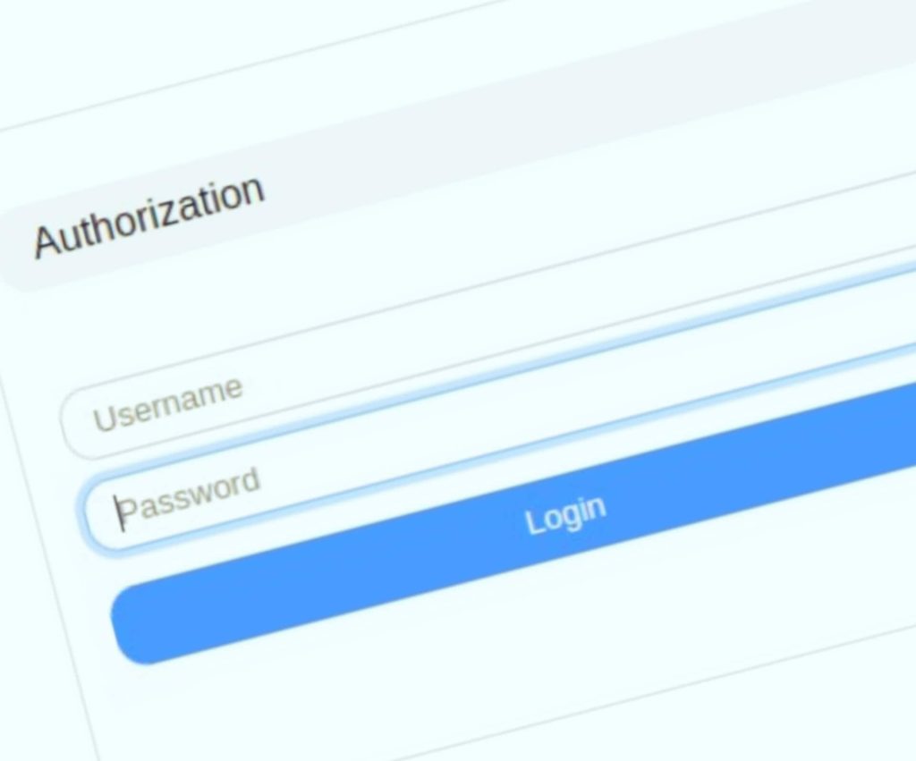 Evenware secure cloud login screen for team access management
